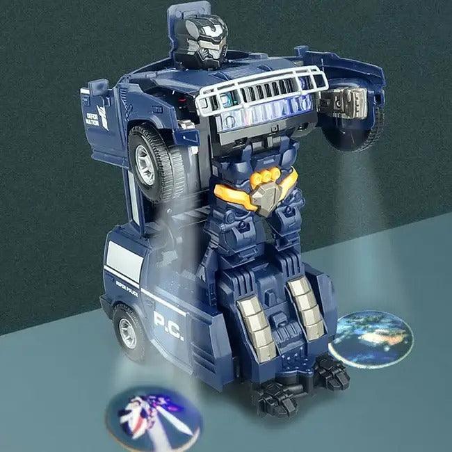 Carro Policial Automático 2 em 1