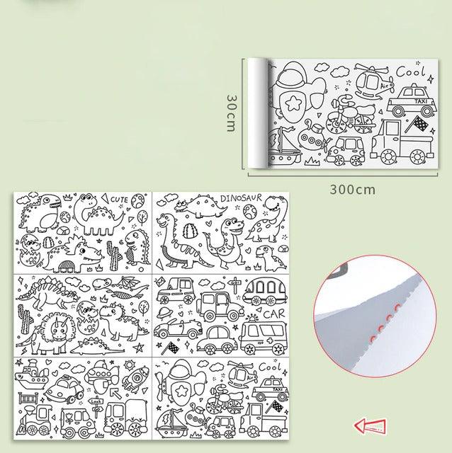Rolinho de Desenhos Interativos