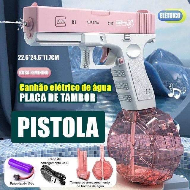 Pistolinha de Água Tiro Rápido - Diversão Garantida!