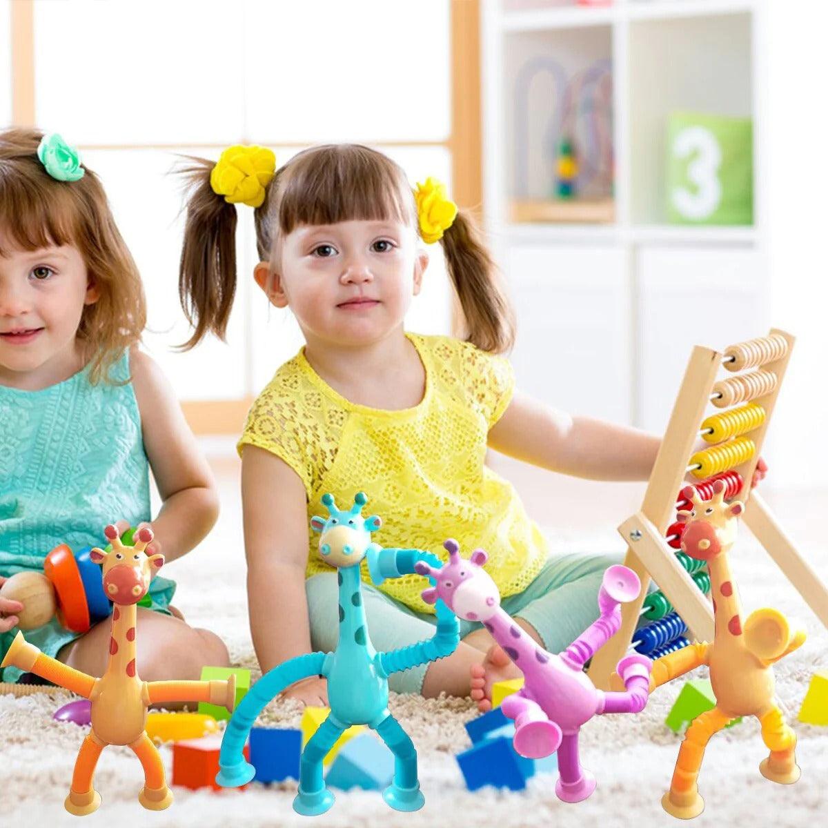 Kit com 4 Girafas Interativas - Dia das Crianças