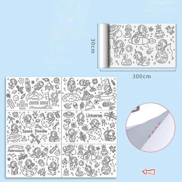 Rolinho de Desenhos Interativos