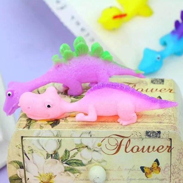 Kit com 20 Estilingue de Dedo de Dinossauro