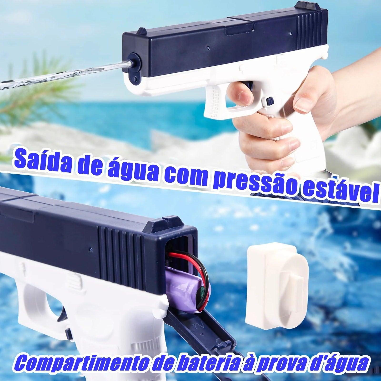 Pistolinha de Água Tiro Rápido - Diversão Garantida!