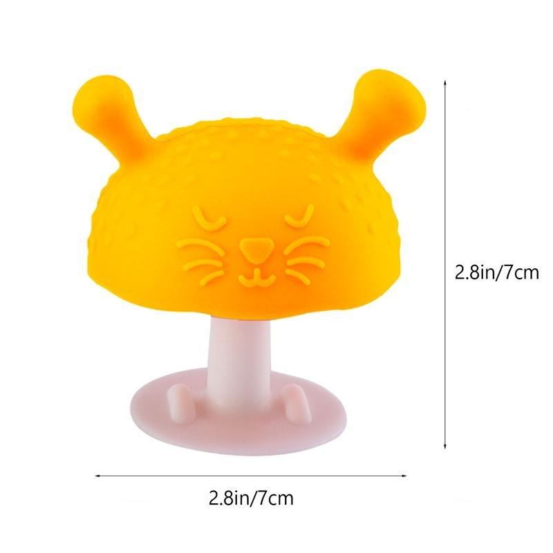 Kit de Mordedor de Cogumelo Silicone