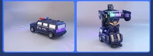 Carro Policial Automático 2 em 1