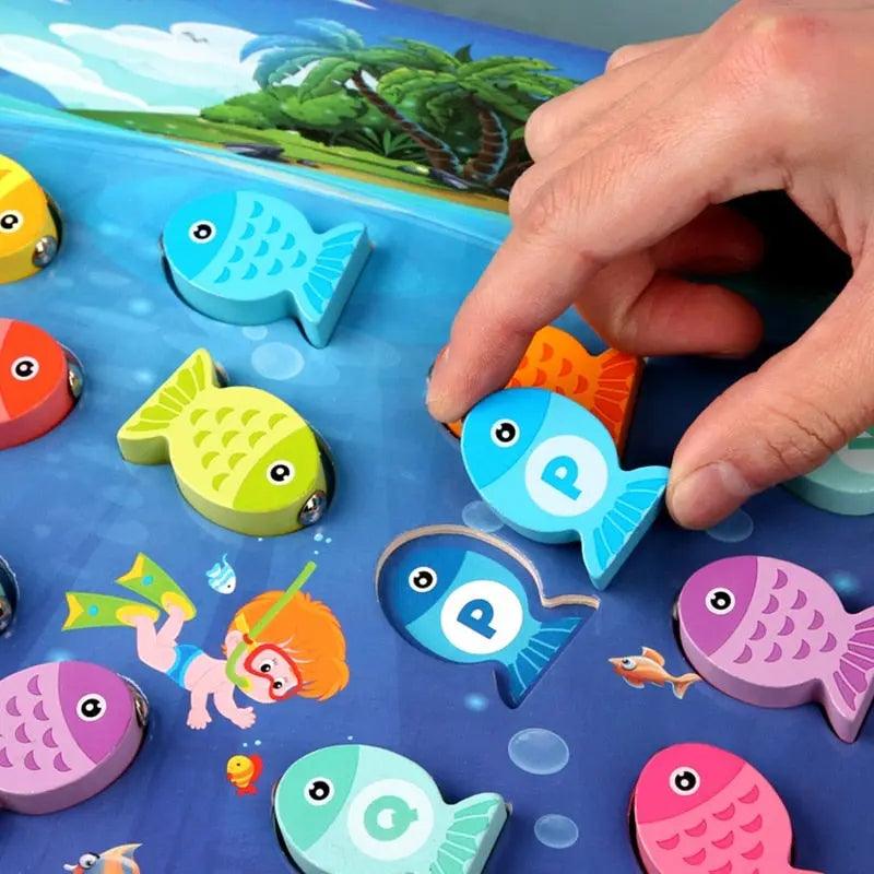 Pescaria Montessori no Farol Bebê Atlantis