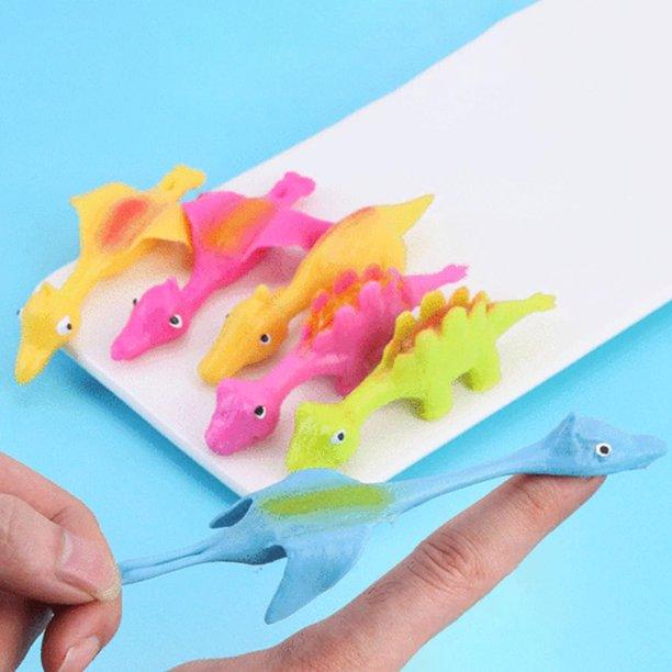 Kit com 20 Estilingue de Dedo de Dinossauro