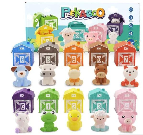 Kit de Aprendizagem - Animais Montessori