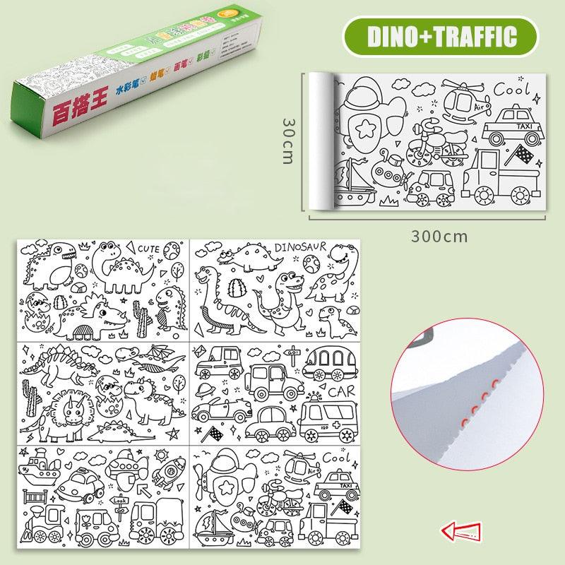 Rolinho de Desenhos Interativos