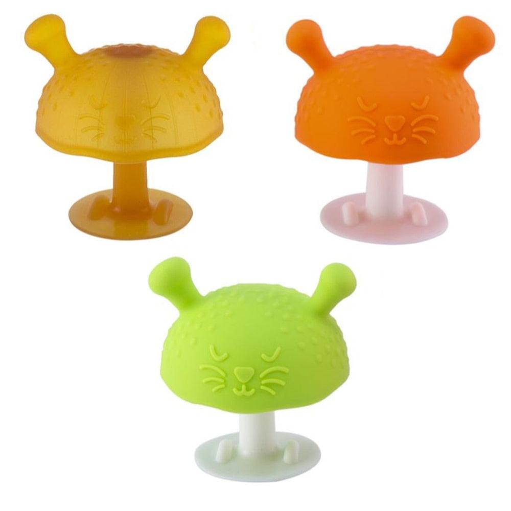 Kit de Mordedor de Cogumelo Silicone