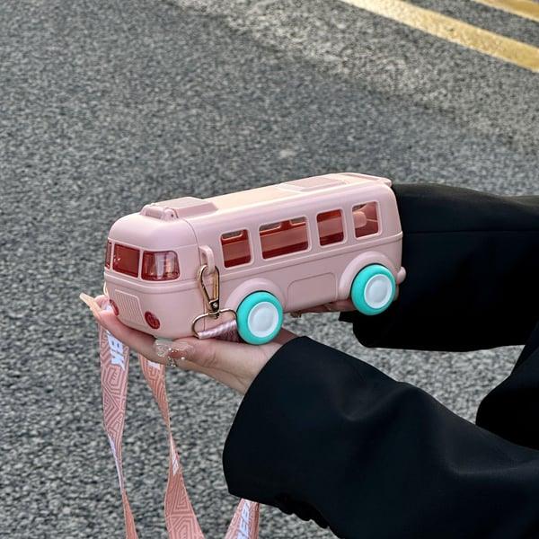 Copo Portátil em Formato de Ônibus