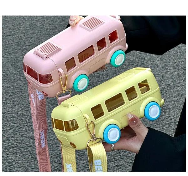 Copo Portátil em Formato de Ônibus