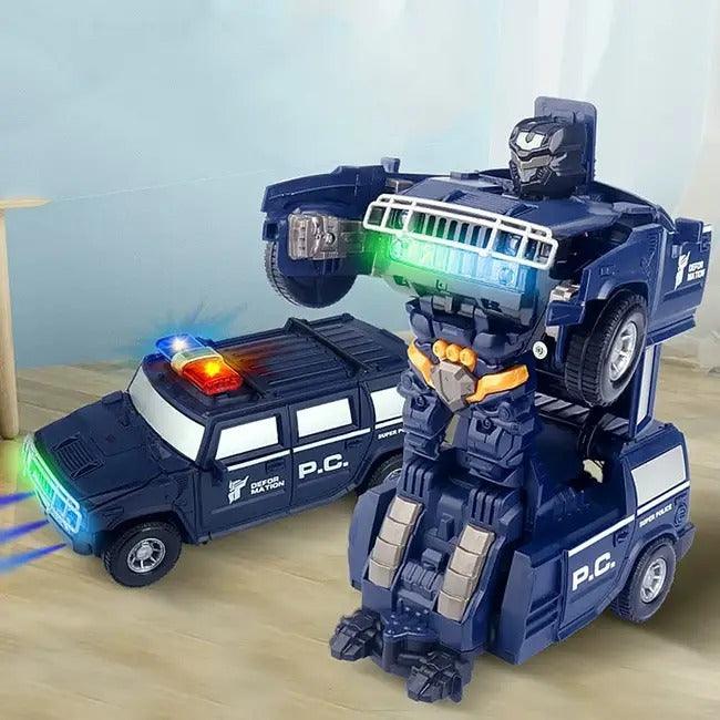 Carro Policial Automático 2 em 1