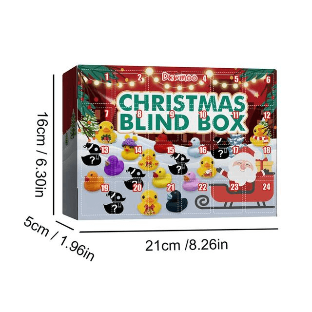 🎄🦆 Calendário Natalino de Patinhos Interativos