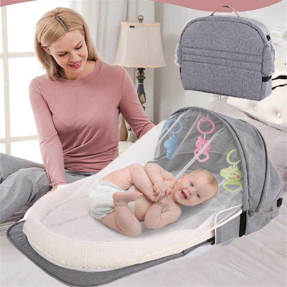 Cama Dobrável Infantil Bebê Atlantis