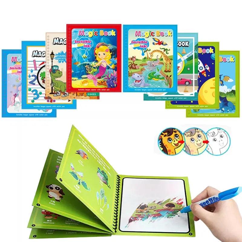 Livro Aquático Mágico Bebê Atlantis